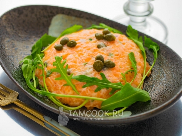 Тартар из лосося, рецепт с фото