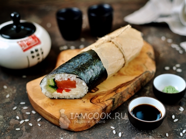 Буррито суши / Суши буррито, рецепт с фото