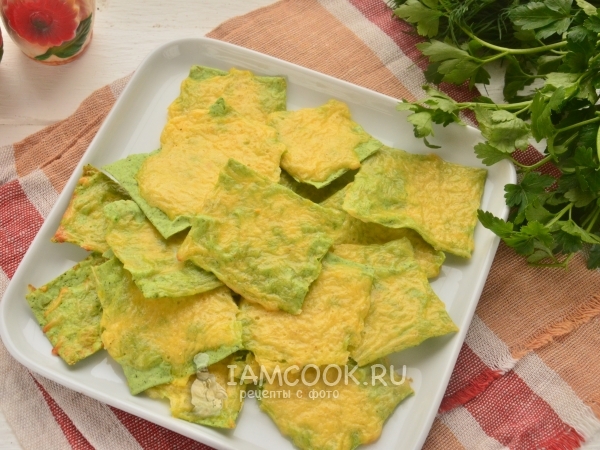 Чипсы из лаваша с сыром в духовке, рецепт с фото