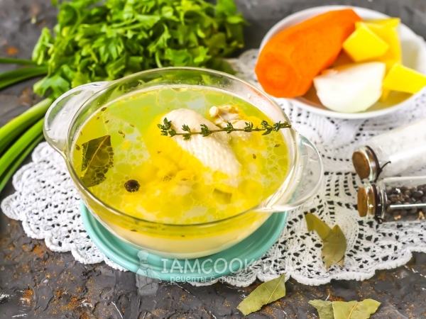 Как варить бульон для супа из курицы?, рецепт с фото