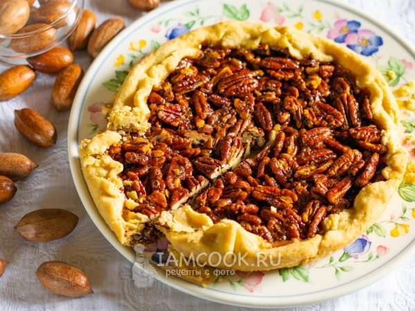 Пирог с пеканом, рецепт с фото