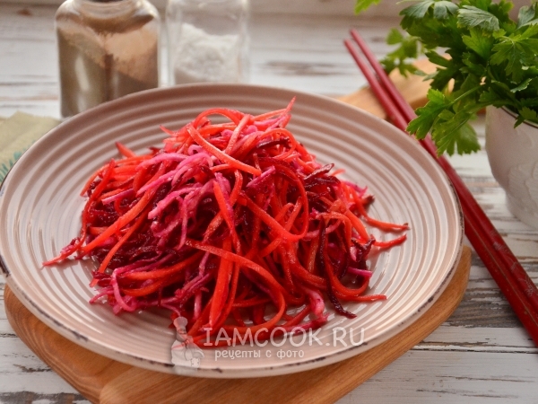 Овощное ассорти по-корейски, рецепт с фото