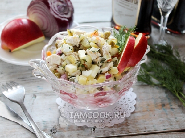 «Оливье» без яиц, рецепт с фото