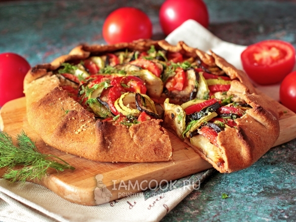 Рататуй на галете, рецепт с фото