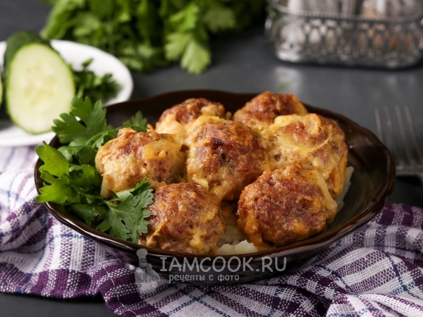 Говяжьи фрикадельки под соусом с карри, рецепт с фото