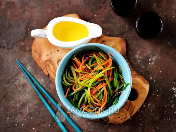 Черемша по-корейски, рецепт с фото