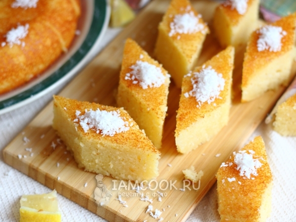 Ревани (турецкая сладость), рецепт с фото