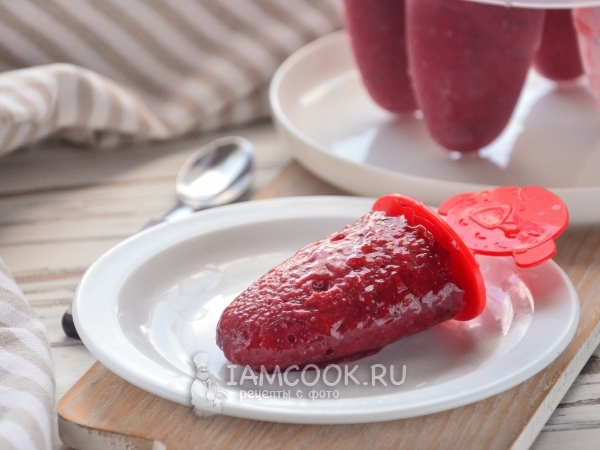 Сливовый сорбет, рецепт с фото