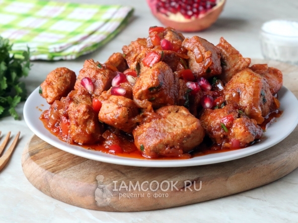 Каурма из свинины, рецепт с фото