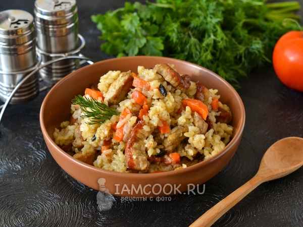 Ленивый плов, рецепт с фото