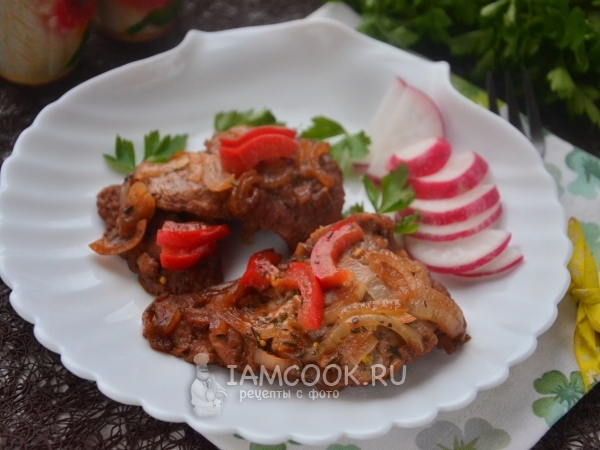 Отбивная по-креольски, рецепт с фото