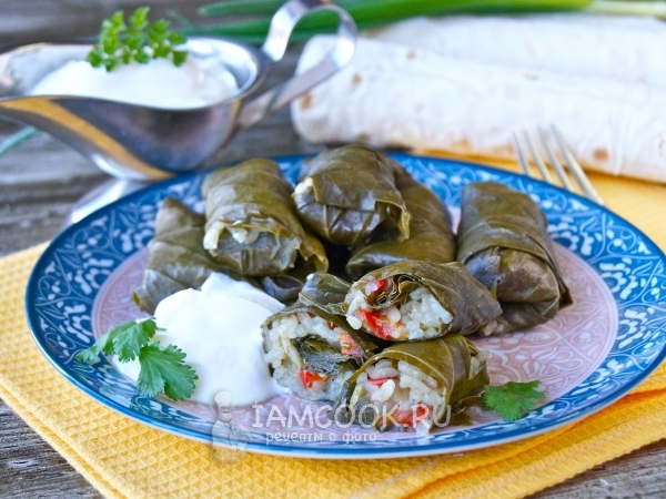Яланчи-долма, рецепт с фото