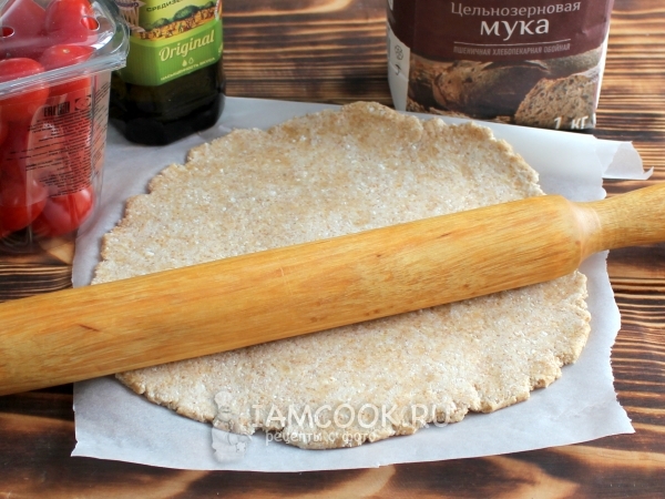 Творожное тесто ПП с цельнозерновой мукой, рецепт с фото