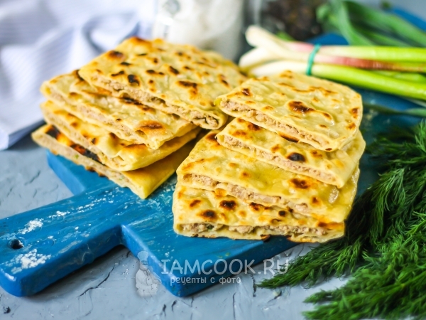 Дагестанское чуду с мясом на сковороде, рецепт с фото