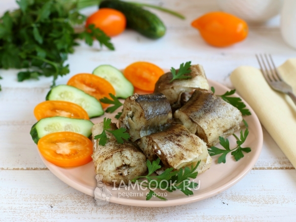 Навага на пару, рецепт с фото