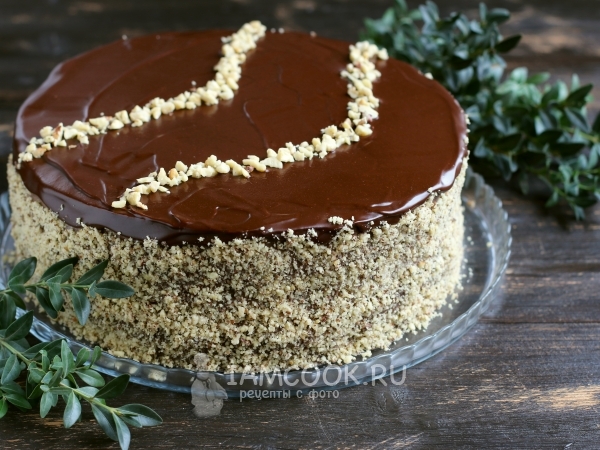 Торт «Министерский» с маком и орехами, рецепт с фото