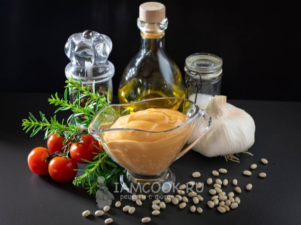 Соус из фасоли с томатом, рецепт с фото