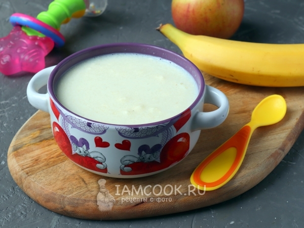 Манная каша с творогом, рецепт с фото