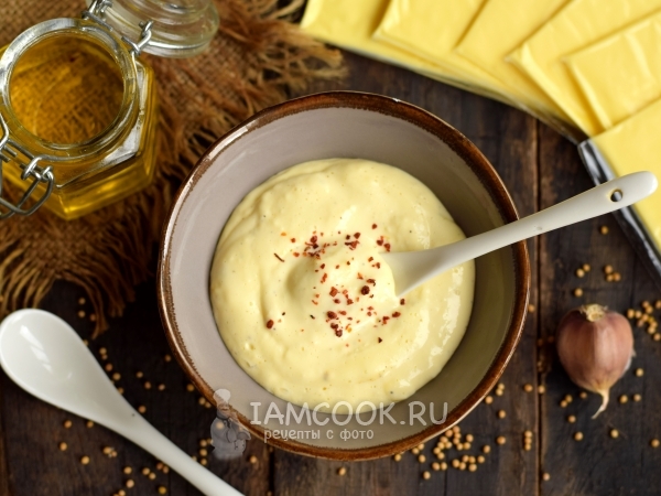 Сырный соус из плавленого сыра, рецепт с фото