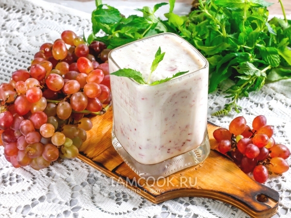 Смузи из винограда, рецепт с фото