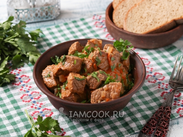 Гуляш по-дивенски, рецепт с фото