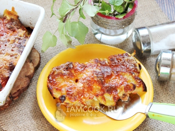 Мусака с рыбой, рецепт с фото