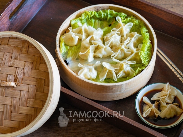 Гедза с креветками, рецепт с фото