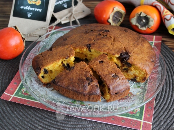 Морковный пирог с шоколадом, рецепт с фото