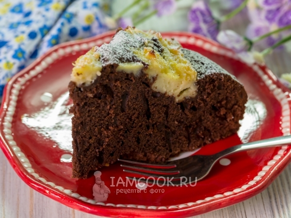 Шоколадный торт «Нуа», рецепт с фото