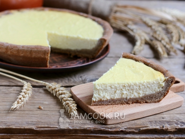 Ржаная ватрушка с творогом, рецепт с фото