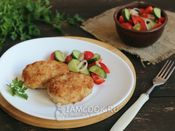 Пожарские котлеты из Торжка, рецепт с фото