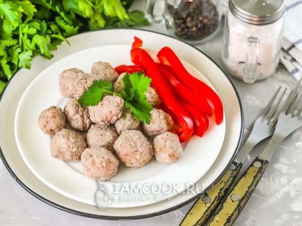 Фрикадельки из баранины, рецепт с фото