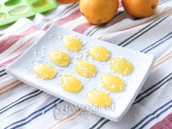 Апельсиновый мармелад без сахара, рецепт с фото