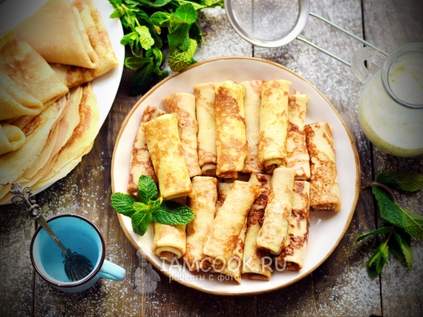 Блины на соде с лимонной кислотой, рецепт с фото