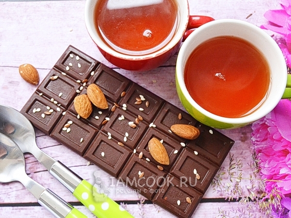 Шоколад со стевией, рецепт с фото