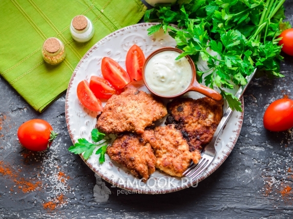 Отбивные из индейки в соевом соусе, рецепт с фото