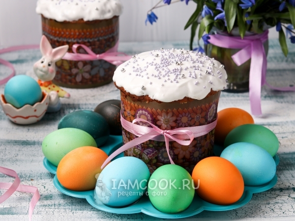 Пасхальный кулич «из холодильника», рецепт с фото