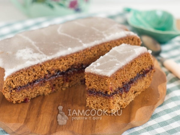 Коврижка на молоке, рецепт с фото