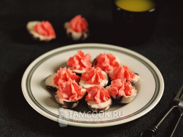 Яйца дракона на Хэллоуин, рецепт с фото