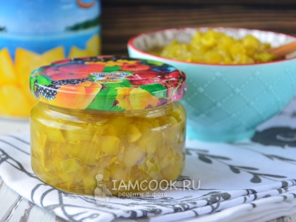 Варенье из кабачков с ананасовым соком (сиропом), рецепт с фото