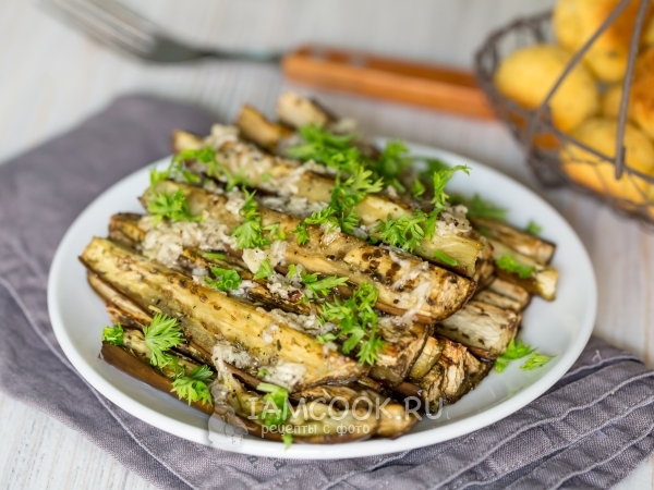 Баклажаны в медовом соусе, рецепт с фото