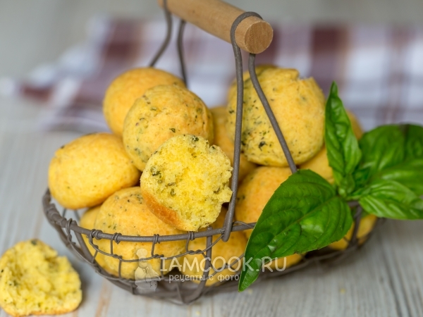 Кукурузное печенье (соленое), рецепт с фото