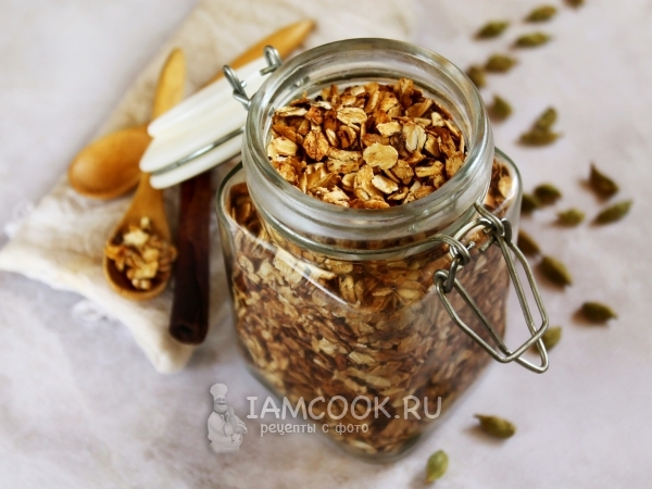 Гранола с пряностями, рецепт с фото