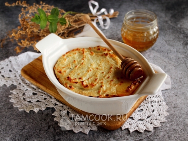 Творог, запеченный в духовке, рецепт с фото