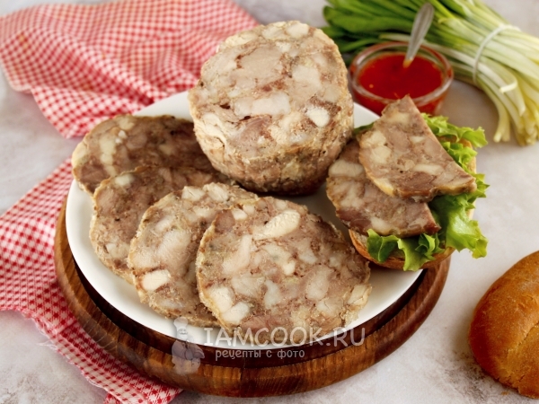 Ветчина в рукаве, рецепт с фото