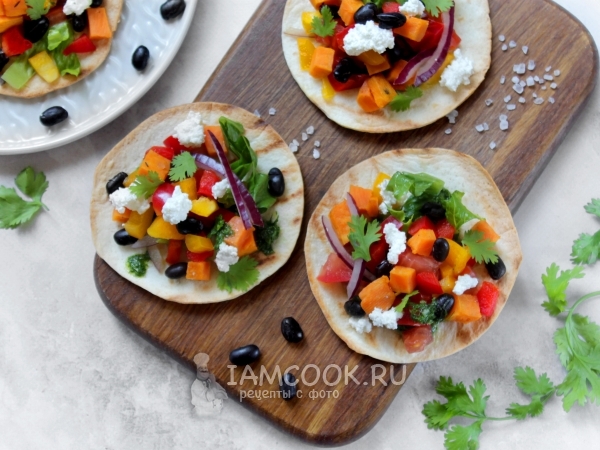 Овощная тортилья, рецепт с фото