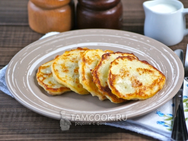 Оладьи из картофельного пюре с фаршем, рецепт с фото