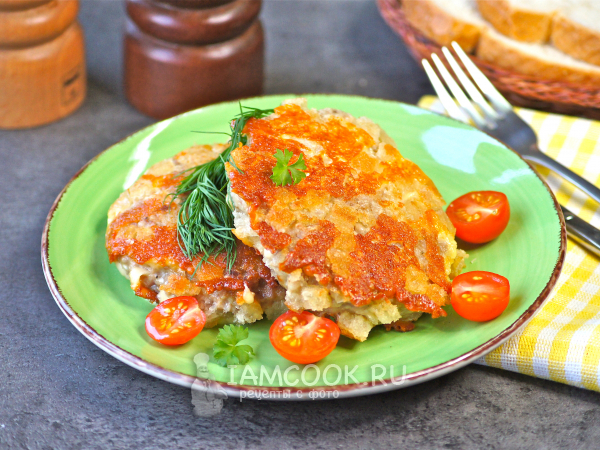 Котлеты «Медвежья лапа», рецепт с фото