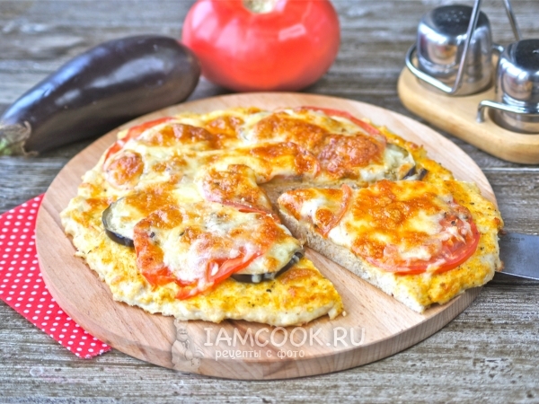 Пицца из куриной грудки ПП, рецепт с фото