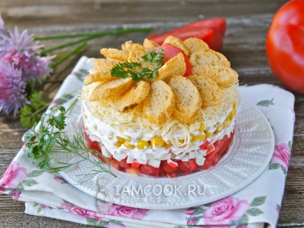 Салат «Коррида», рецепт с фото